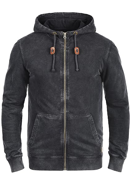 Blend Itaschi Herren Sweatjacke Kapuzenjacke Hoodie Mit Kapuze Und Reißverschluss Aus 100% Baumwolle