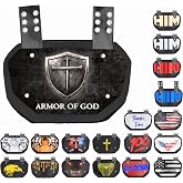 Sports Unlimited Football Backplate for Shoulder Pads - Universal Fit Back Plate - Adult &amp; Youth Back Plate for Football