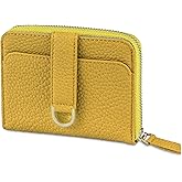 Vaultskin Small Wallet for Women, Leather Card Holder with RFID Blocking with Zipper Coin Pocket, Cash Pocket - Minimalist Wallet Women Slim Design for Everyday Use (Belgravia)