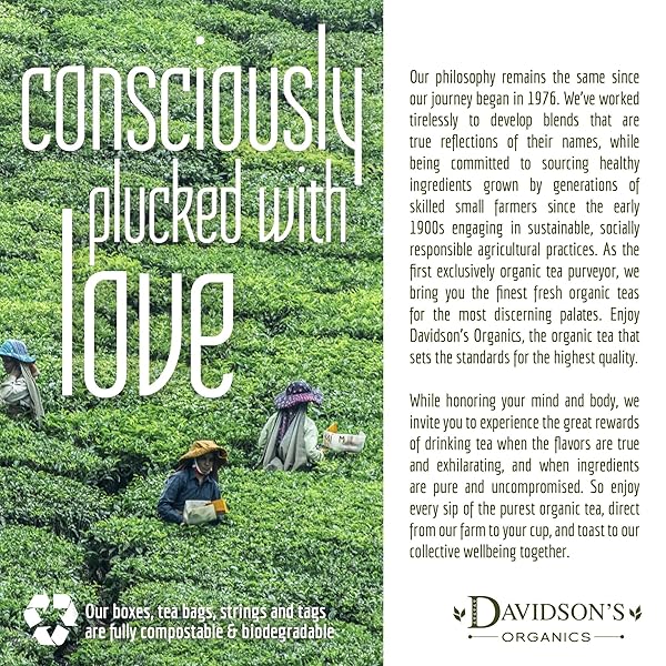 DAVIDSON’S ORGANICS, ENGLISH BREAKFAST, LOOSE LEAF TEA, 16-OUNCE BAG