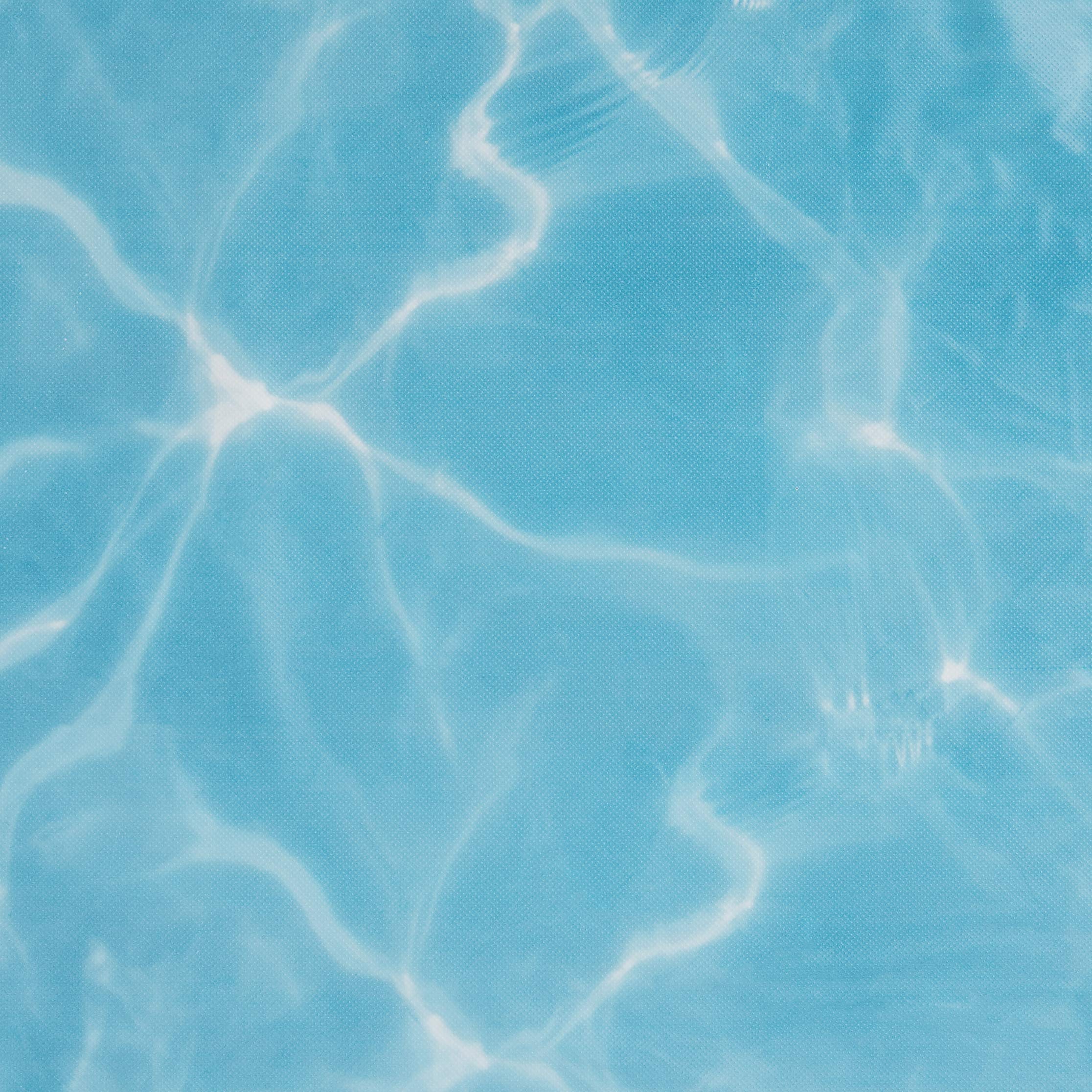 Creative Converting 329657 Plain Water Print Plastic Tablecloth