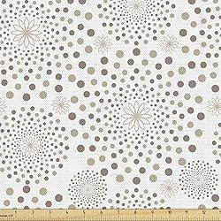 Ambesonne Abstract Fabric by The Yard, Geometric