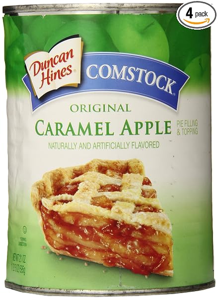Duncan hines comstock, pie filling&topping, Original caramel Apple (041255836303)