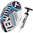 Franklin Sports NFL Team Footballs - Youth Mini Footballs for All NFL Teams - Kids Junior 8.5" Football + Air Pump Sets - Official NFL Licensed Footballs