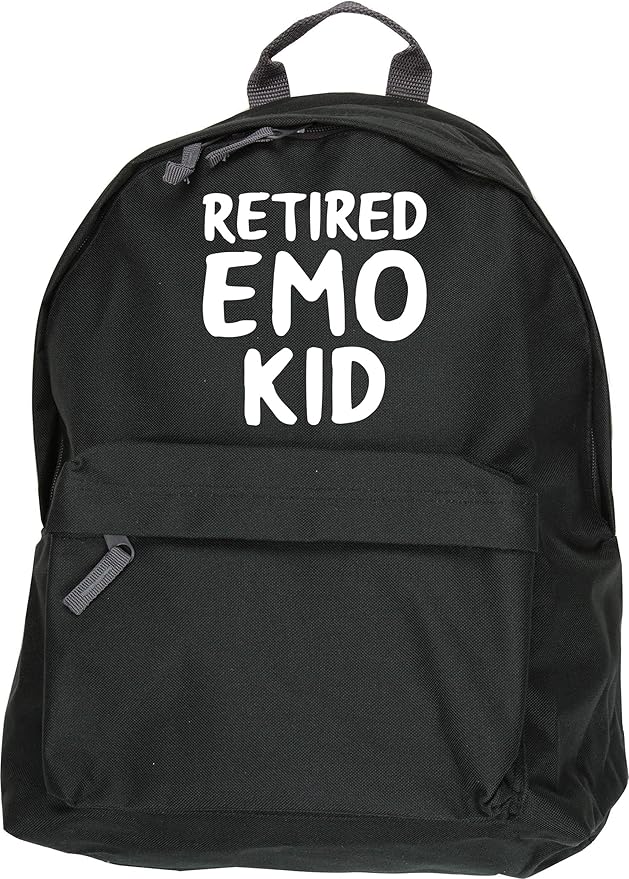 HippoWarehouse Retired Emo Kid Backpack ruck Sack Dimensions 31 x 42 x