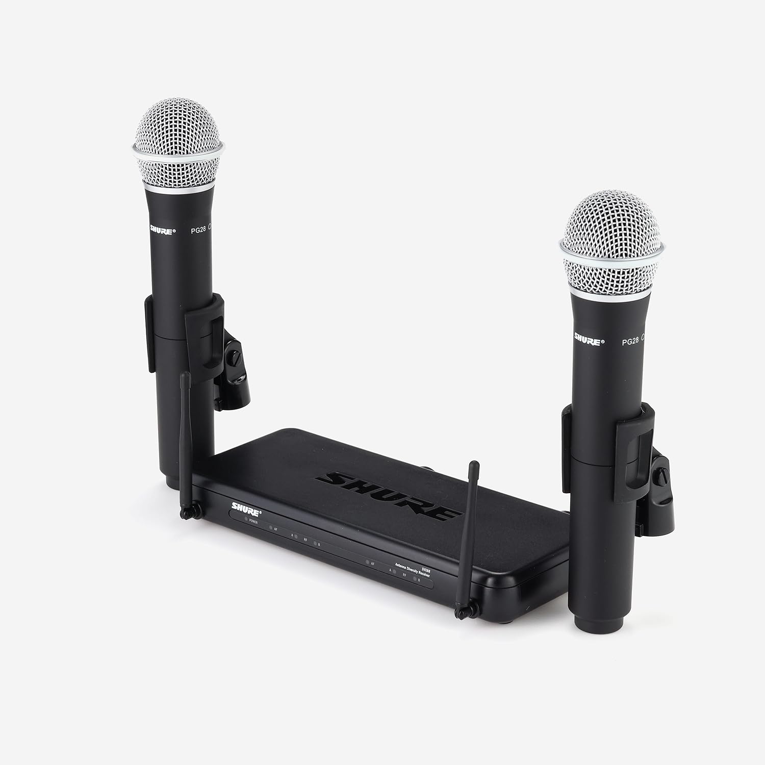 SHURE / SVX288/PG58 ワイヤレスマイク デュアルボーカル 楽天市場】Shure SVX288/PG58 ワイヤレスマイク 2本セット