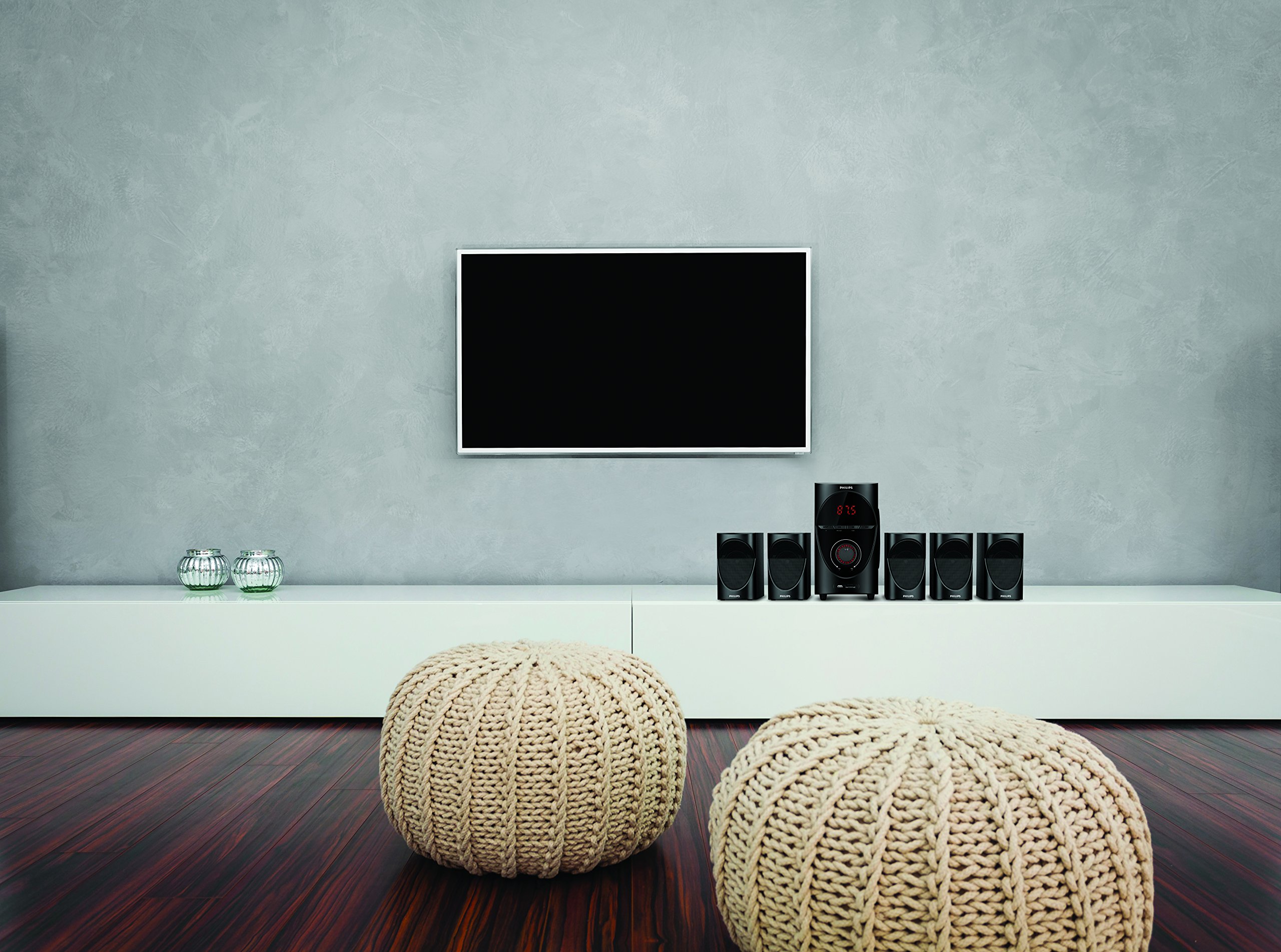 philips spa7000b 5.1 channel multimedia speaker system