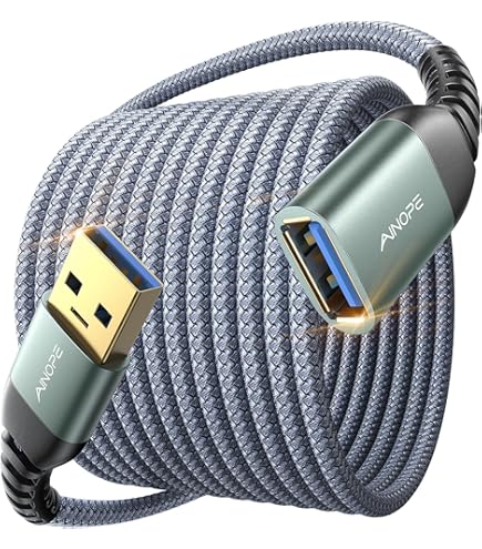 Prolunga USB 2.0 Belkin F3U153BT – Cavo Da 1,8 Metri – Connessione Affidabile E Veloce – Per Stampanti, Tastiere, Mouse E Altri Dispositivi