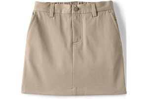 Lands' End School Uniform Girls Active Chino Skort Top of The Knee