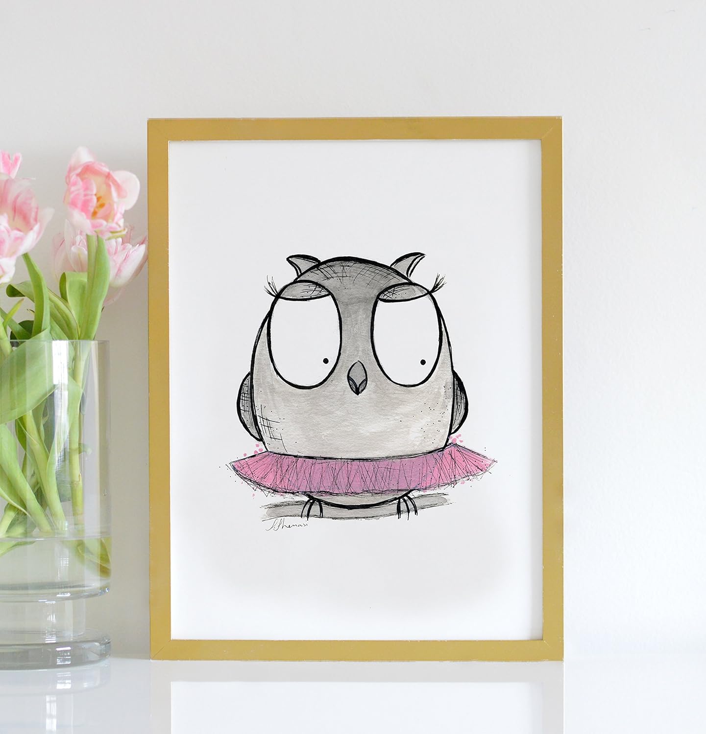 owl wall art for nursery