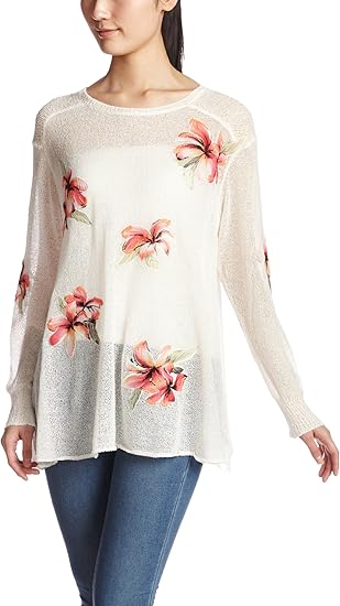 Amazon スナイデル Snidel フラワー刺繍ニットワンピース Swno Ivr アイボリー F ワンピース チュニック 通販