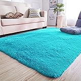 Soft shag area rug