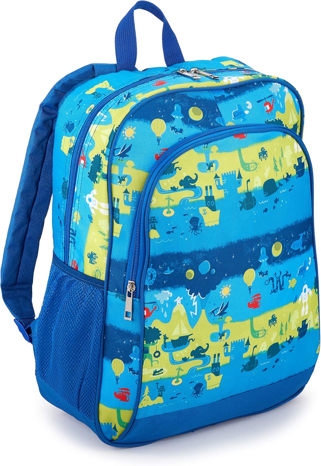 backpack with kids