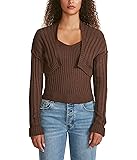 Madden Girl Rib Sweater Shrug with Tank Set