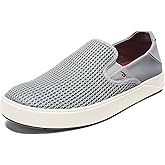 OLUKAI Lae'ahi Men's Slip On Shoes, Versatile & Casual Everyday Sneaker, Lightweight & Breathable Mesh, All-Day Wear & Comfort
