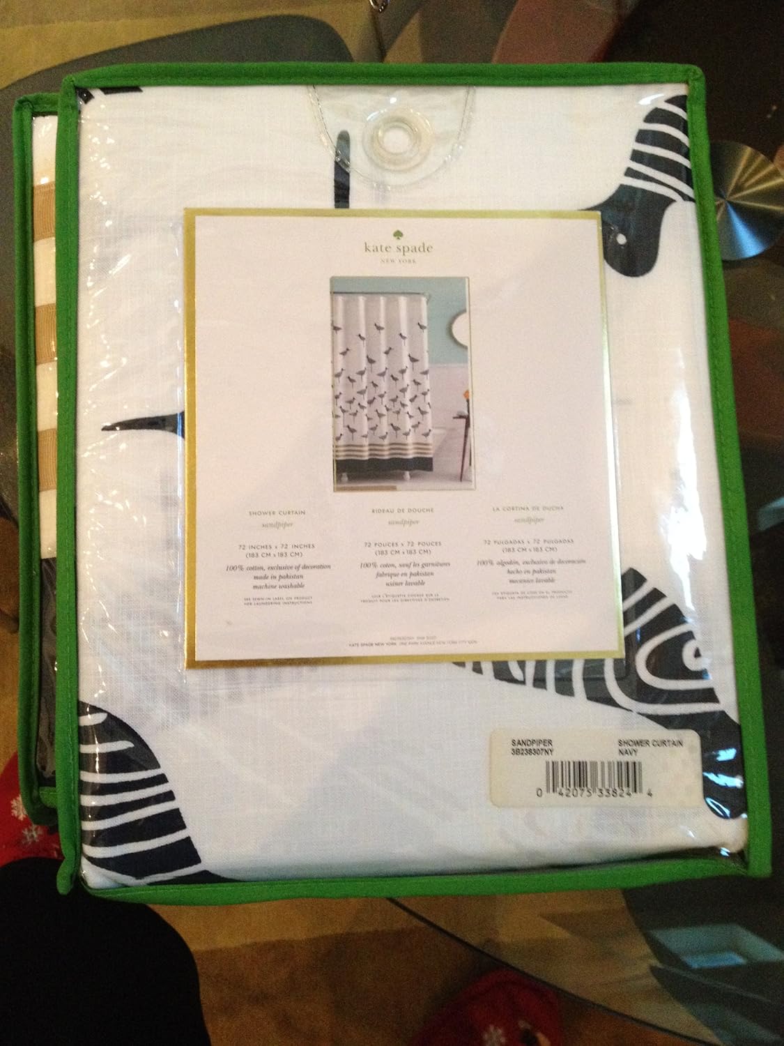 Kate Spade Shower Curtain Sandpiper Amazon Ca Home Kitchen