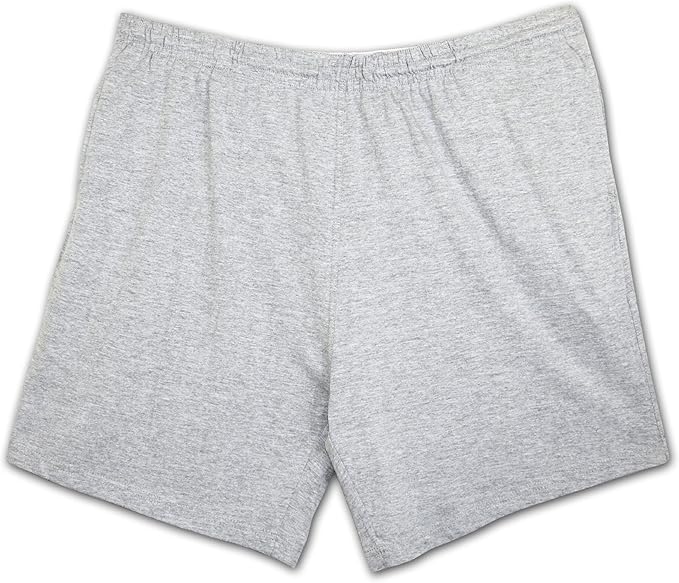 mens jersey knit shorts