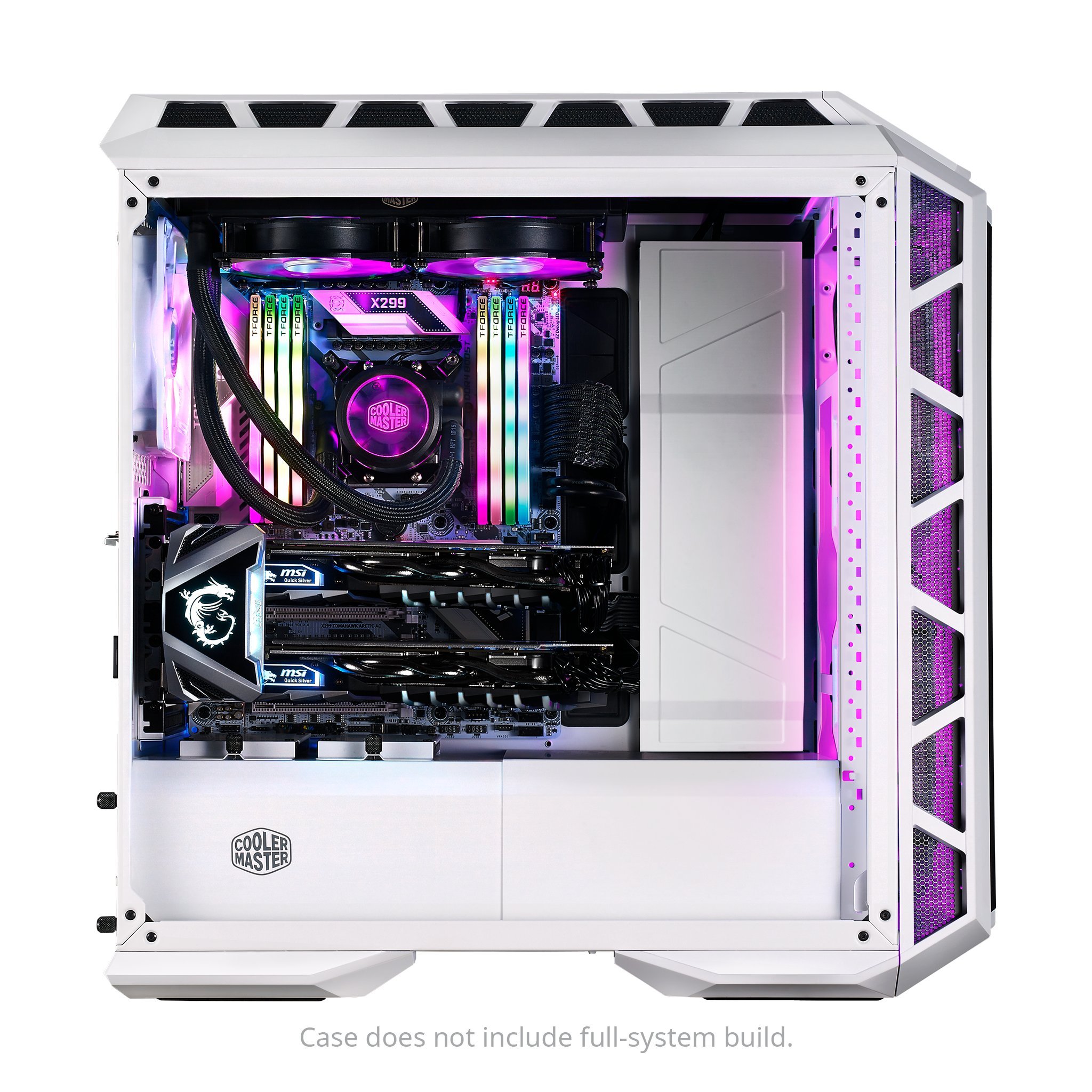 Cooler Master MasterCase H500P Mesh White Computer Case High Air Flow