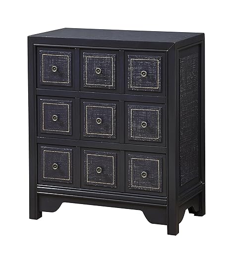 Amazon Com Treasure Trove Accents 17550 Three Drawer Chest Denim