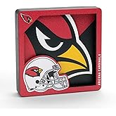 YouTheFan NFL Arizona Cardinals 3D Logo Series Magnets