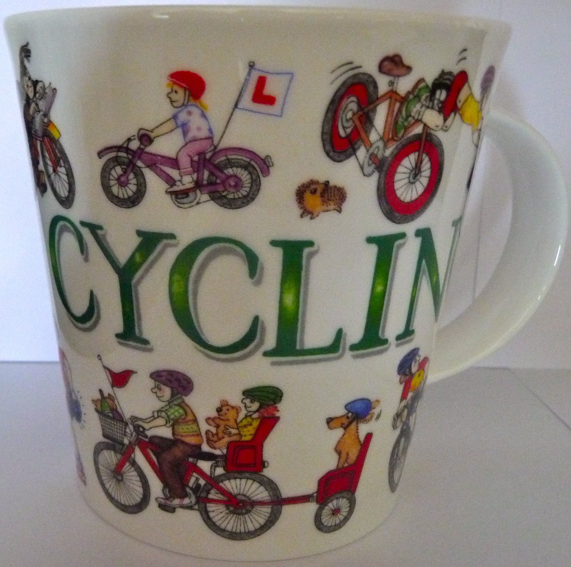 Dunoon - Cairngorm Shape - Sporting Antics Cycling - Mug