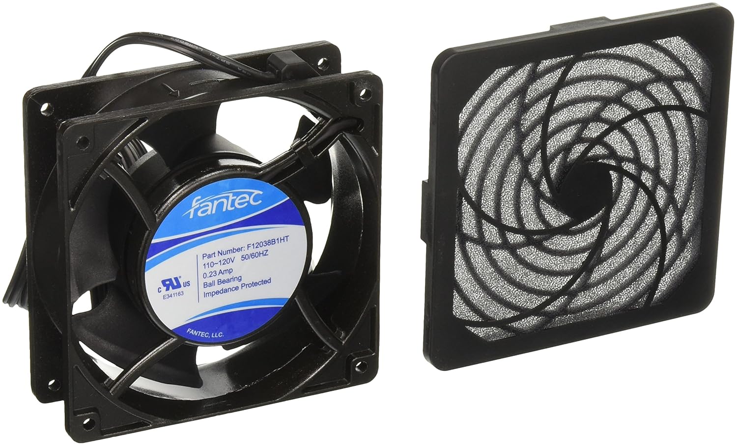 Gardtec CAB705 120 mm Cooling Fan Kit, Filter and
