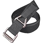 Seibertron Men's Utility TDU 1.75 Inch Nylon Tactical CQB/Rigger's Military Combat Duty Belt Metal Buckle