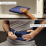 Hotties Blue Microwaveable Heat Wrap for Lower Back Pain Relief view 5
