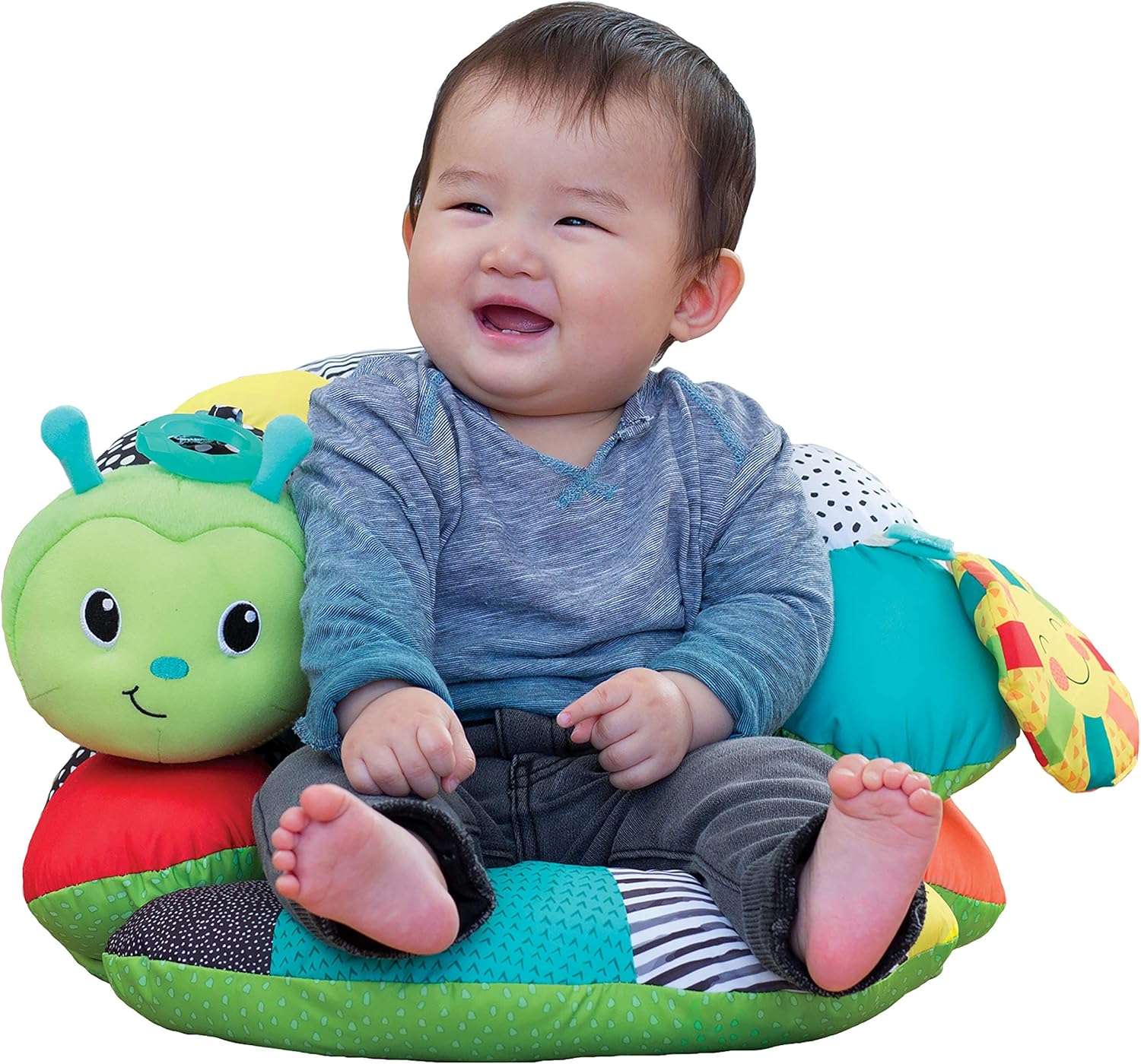 infantino caterpillar pillow