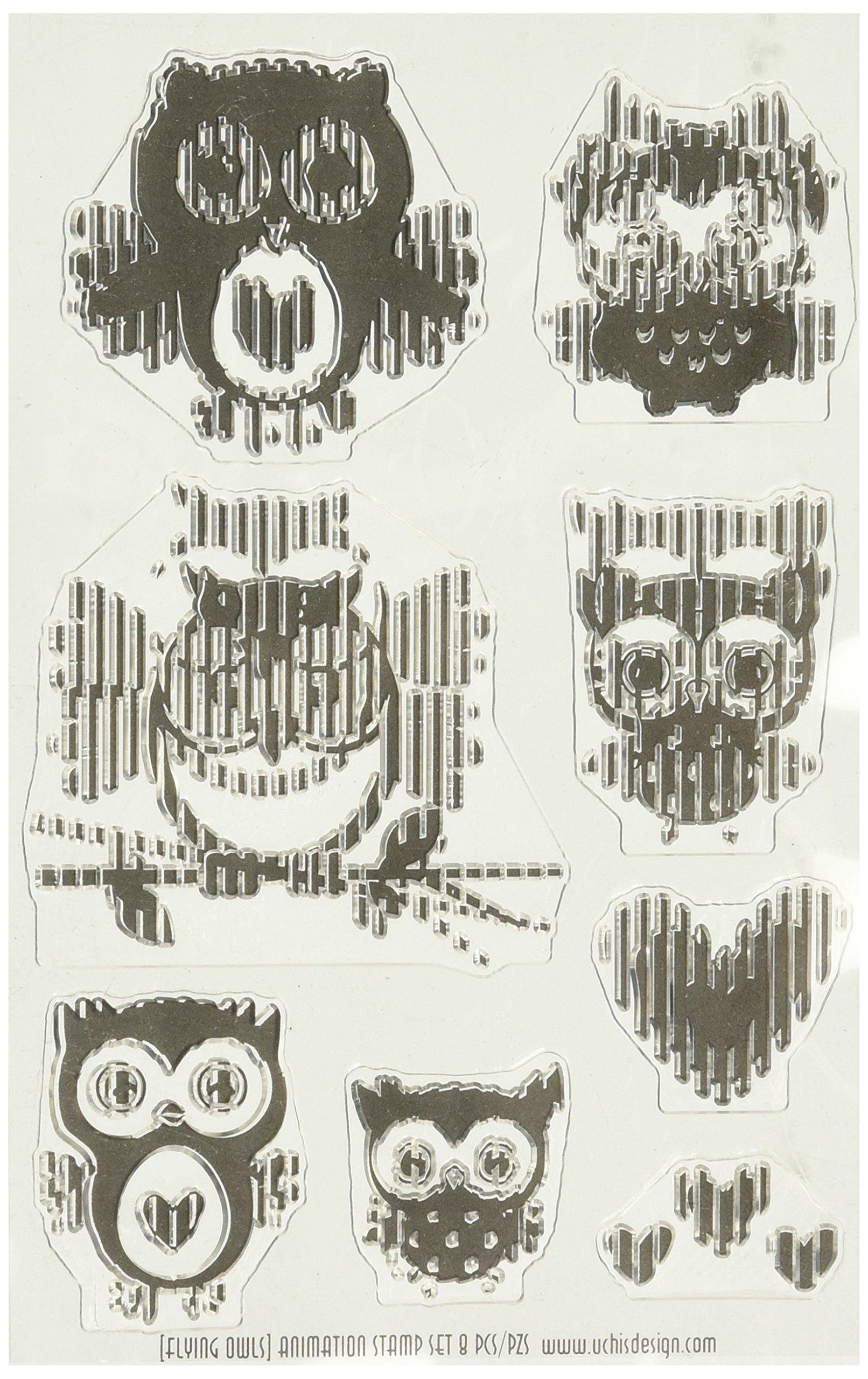 Motion Crafts Stamps, Black