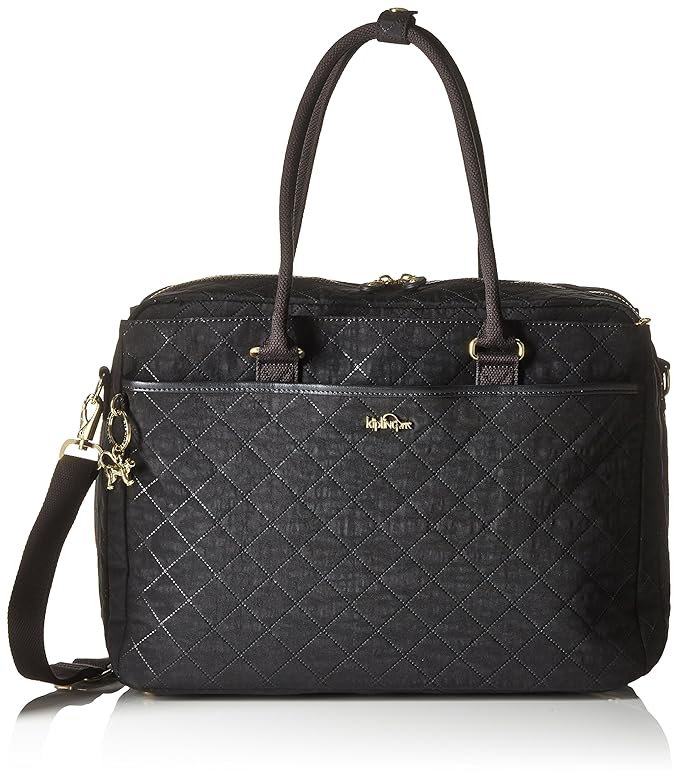 Kipling Briefcase Black Emb N Amazon.co.uk Luggage