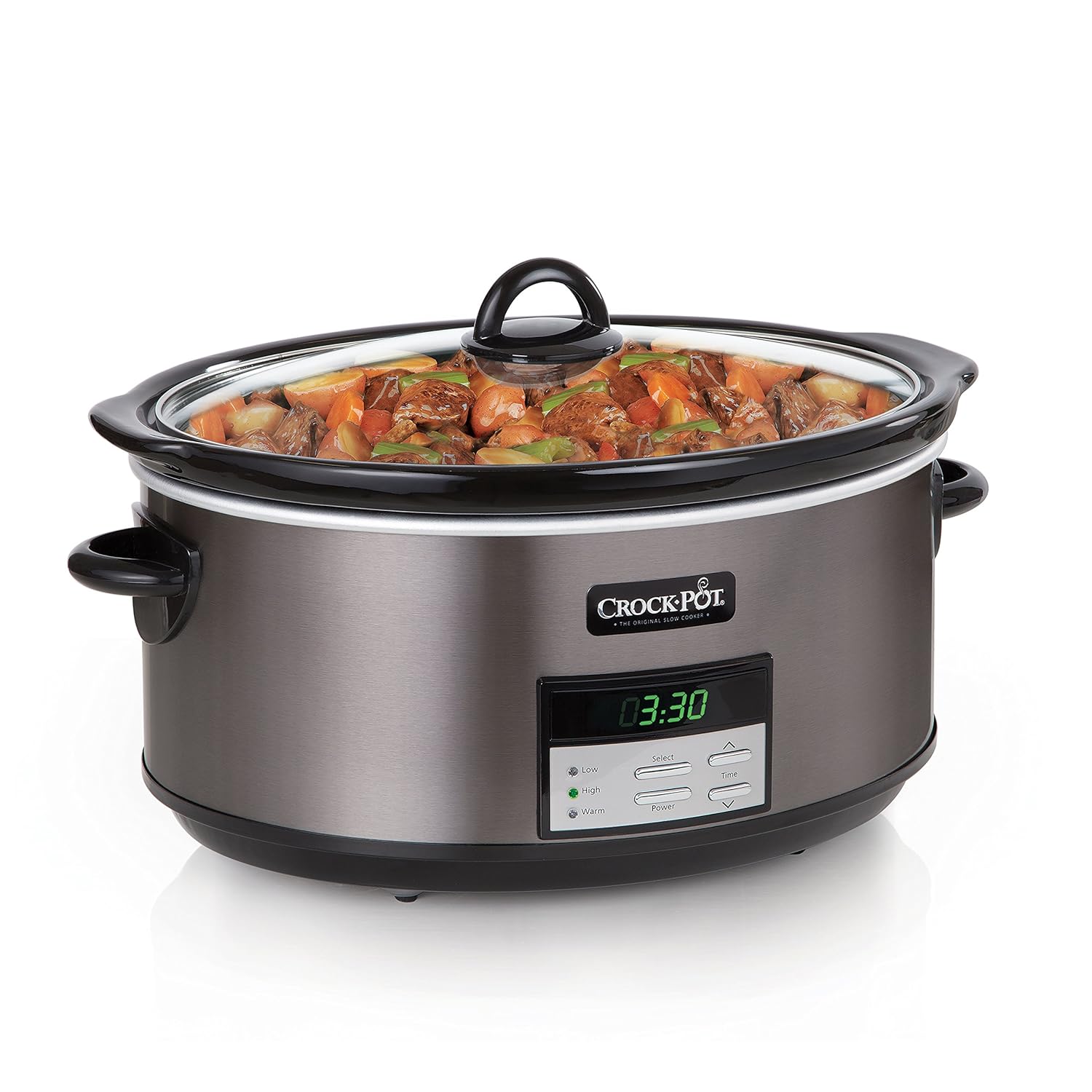 CrockPot SCCPVFC800DS 8Quart Slow Cooker, Programmable, Black