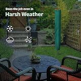 Flatro Rotary Washing Line Cover Waterproof Universal Fit with Zip Drawstring view 6
