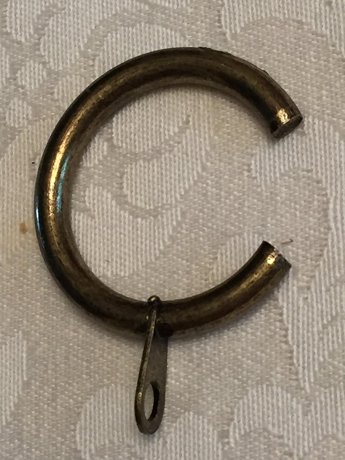 Prl Antique Brass Free Uk Postage C Split Passing Curtain Rings