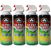 Ultra Duster Canned Air Industrial Strength 10oz 4 Pack Y