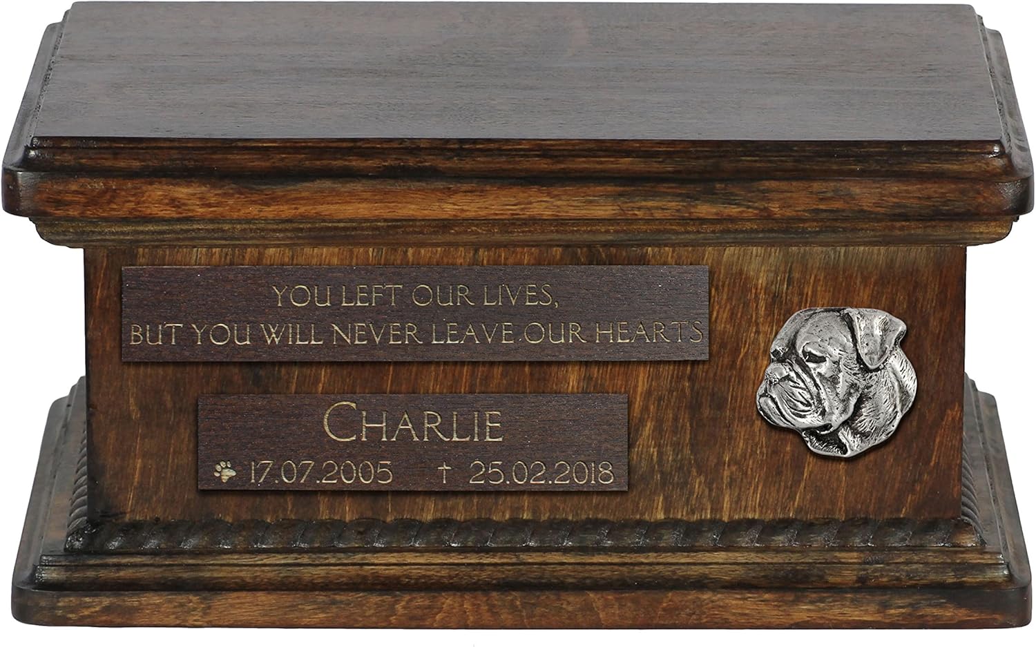 american bulldog urn