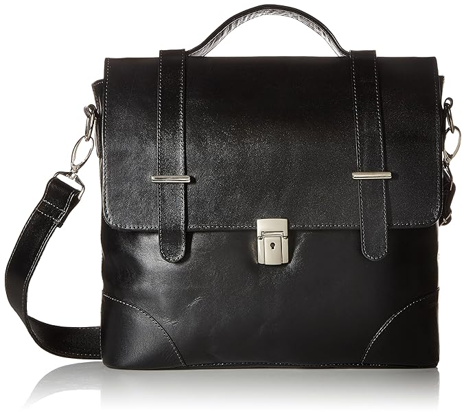 Piel Leather Deluxe Executive Portfolio Blk