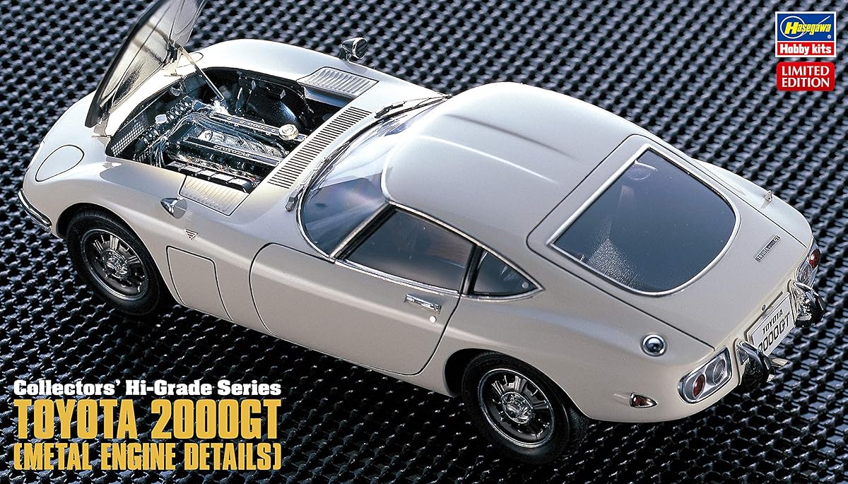 Hasegawa Toyota 2000GT Super Detail Car Model kit Metal