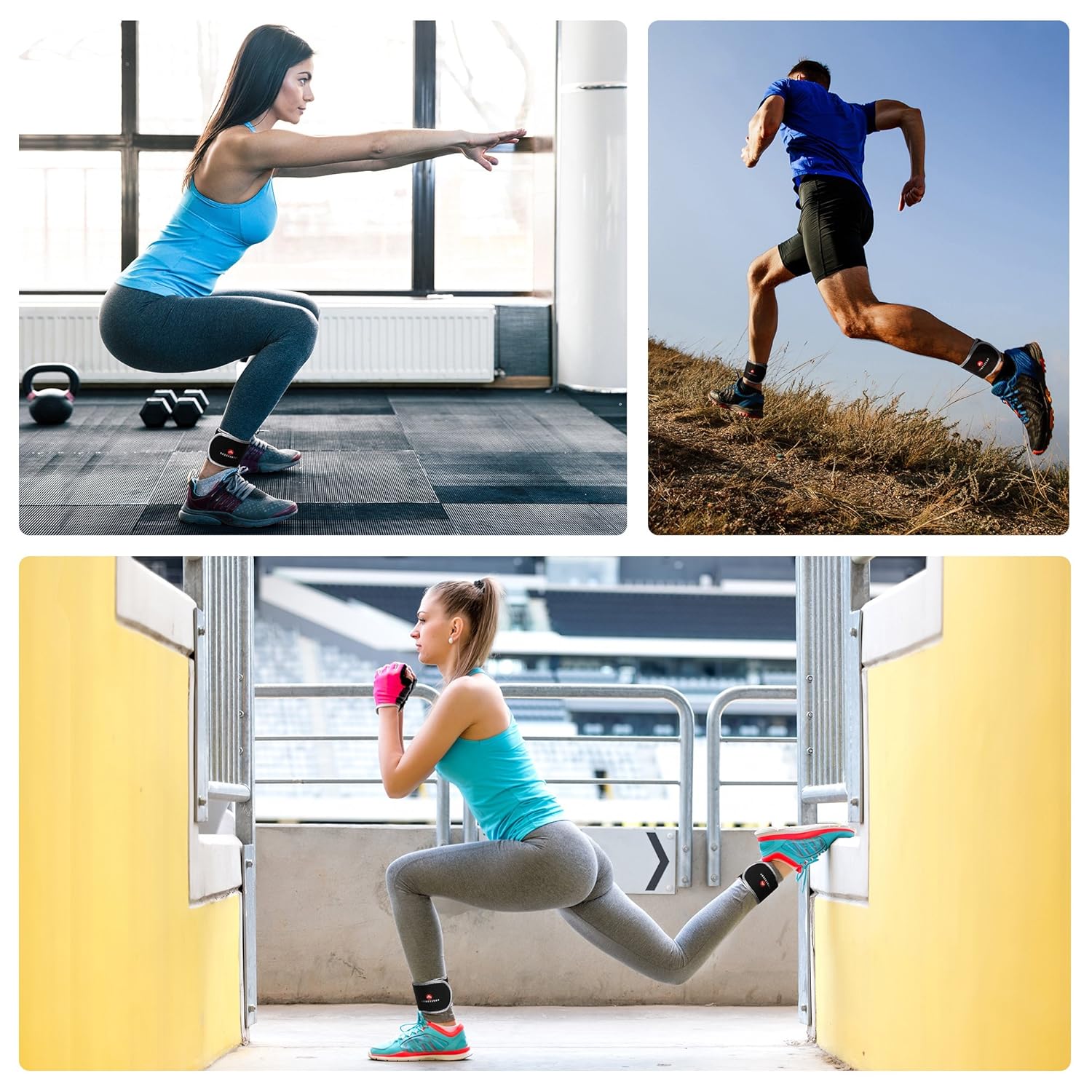 Fitnessery Ankle Weights