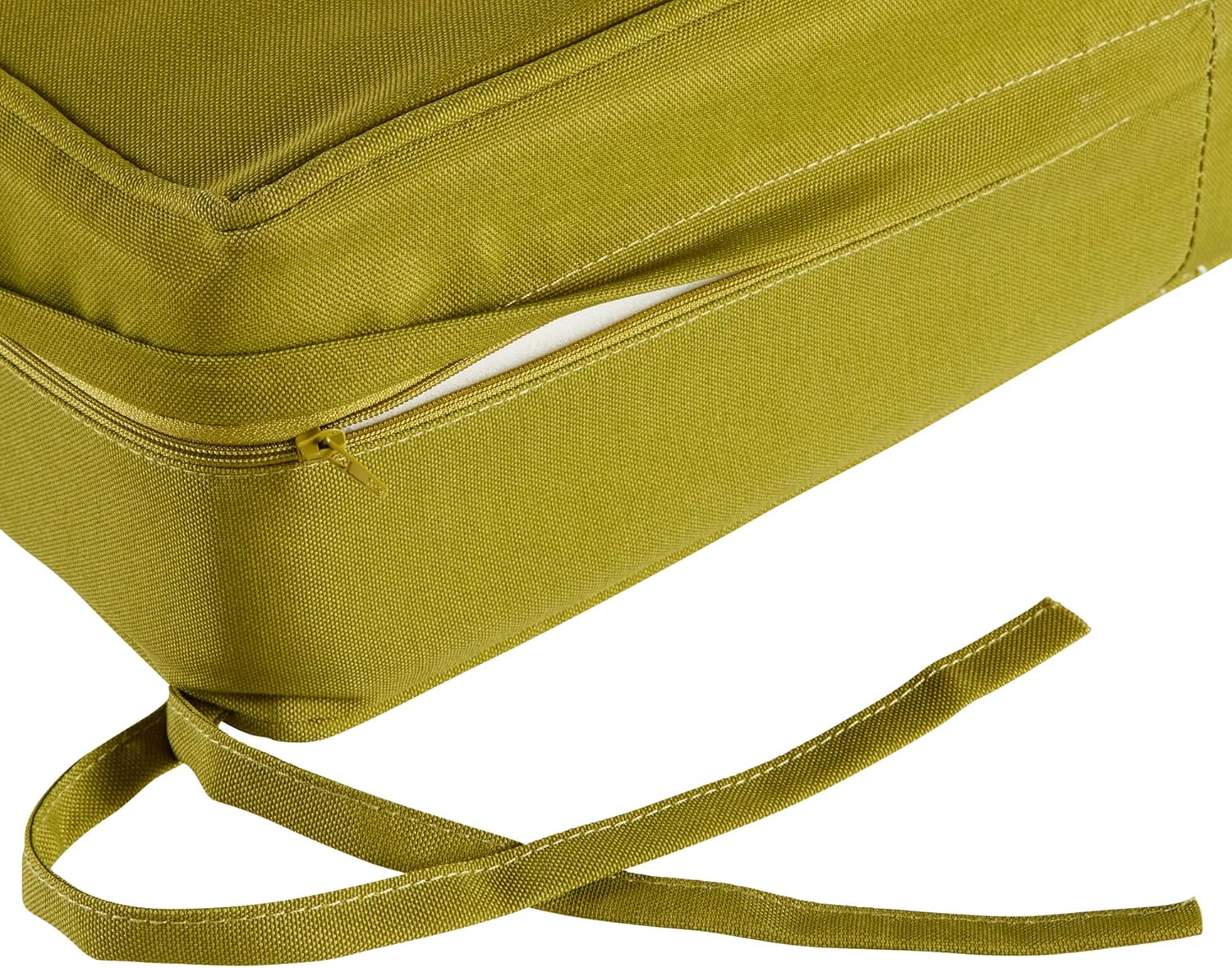 Greendale Home Fashions AZ7820-KIWI Lime Outdoor 2-Piece Deep Seat Cushion Set : Garden & Outdoor
