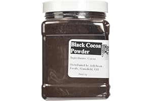 Baking Cocoa Powder (Black Onyx Cocoa, 1 Lb in Plastic Jug)