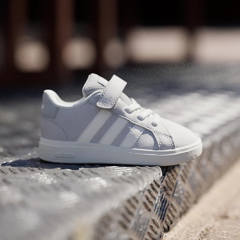 Mixte bébé Grand Court 00S Infants Shoes, Grey Two/Off White/Cloud White, 22 EU — photo 2 sur 8