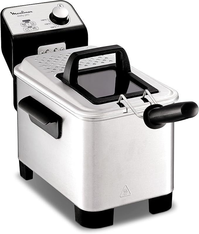 Moulinex Easy Pro AM338070 - Freidora 2300 W de 3 litros con cuba ...