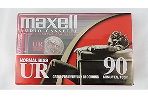 Maxell Normal Bias Audio Cassettes