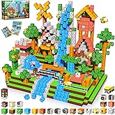 Annexfun Magnetic Blocks - 150PCS Magnetic Building Blocks Road Forest Magnetic Cubes - STEM Toys for Montessori Toddler Birthday Gifts -STEM Sensory Construction Toys for Kids Ages 3+ for Boy & Girl