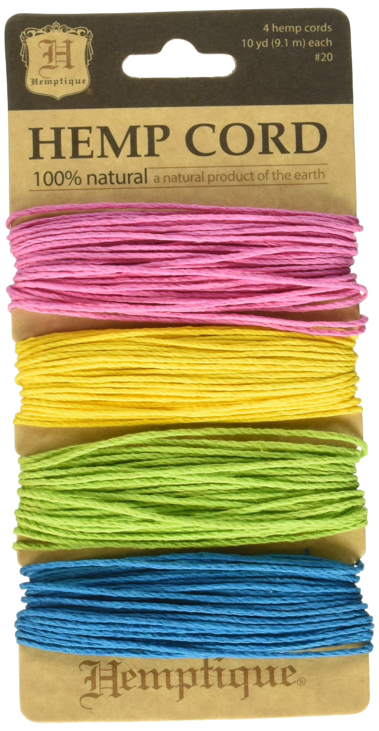 Hemptique Hemp Card (Set of 4) Razzle Dazzle, one Size