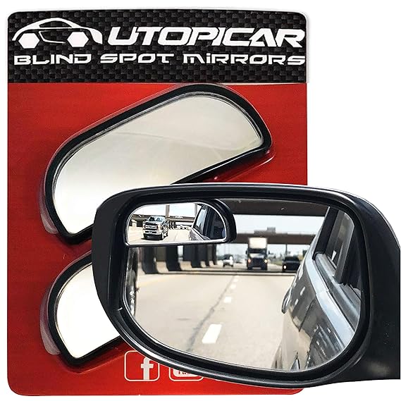 Utopicar NBSM67 Blind Spot Mirrors, Car Mirror for Blind Side, Door
