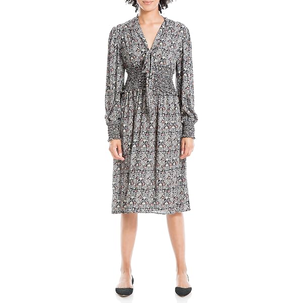 maxi smock dress long sleeve Women's Summer Maxi Smock Dress