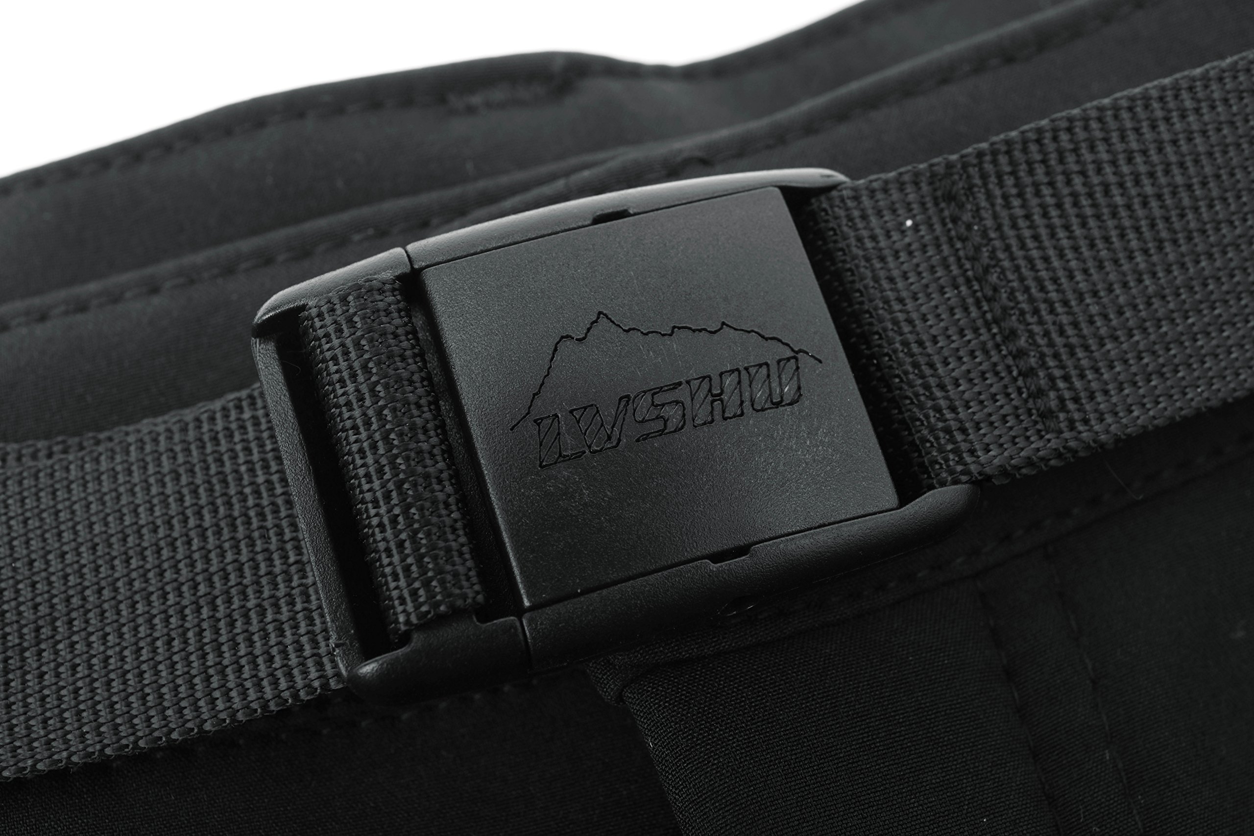 Diamond Candy Men\'s Outdoor Lightweight Waterproof Hiking Mountain Pants Black-XL