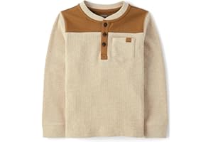 Gymboree Boys' and Toddler Long Sleeve Henley Shirt